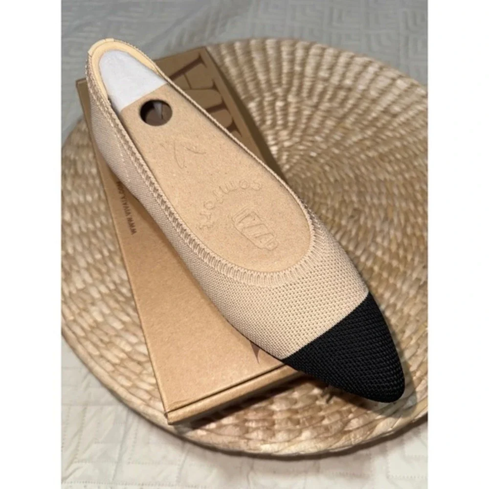 VIVAIA Pointed-Toe Ballet Flats  size EU/39.5‎ US/8.5